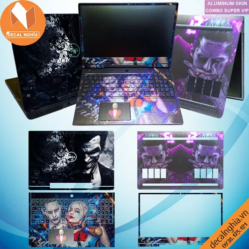 Aluminum skin dán laptop Dell G7 7590