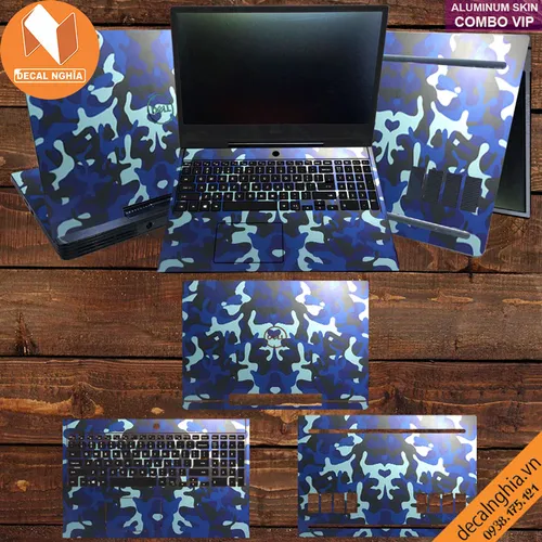 Aluminum skin dán laptop Dell G7 7590