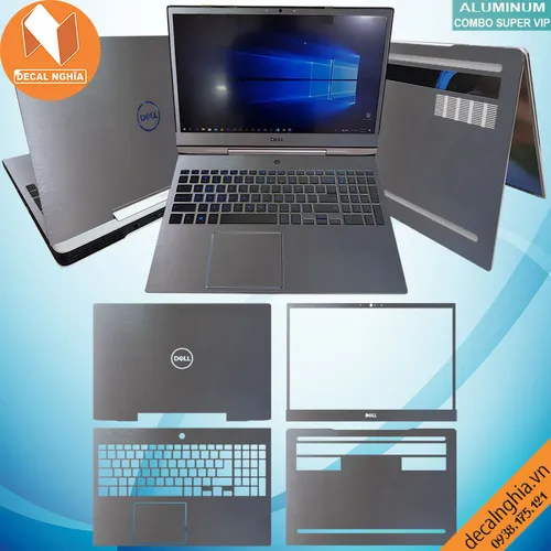 Aluminum dán laptop Dell G5 5590