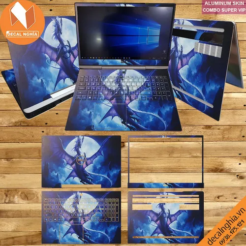 Aluminum skin dán laptop Dell G5 5590