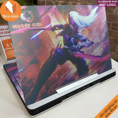 Aluminum skin dán laptop Dell G5 5590
