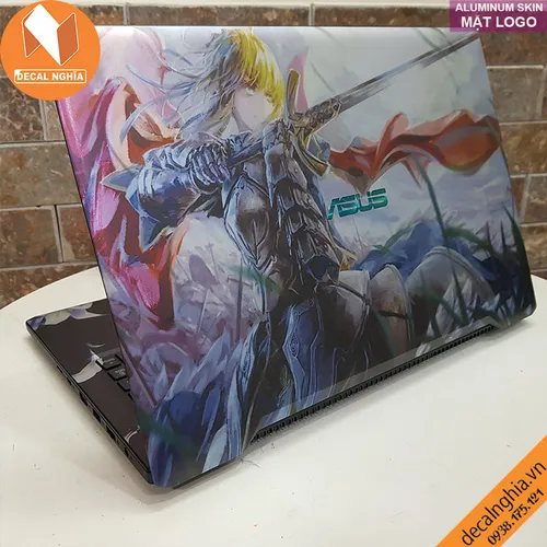 Aluminum skin dán laptop Asus F570Z