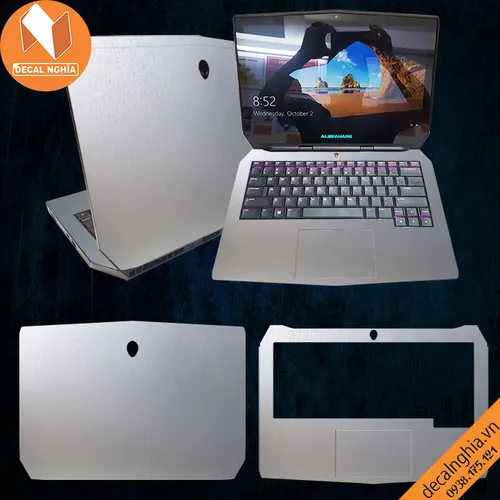 Aluminum dán Laptop Alienware 13R2