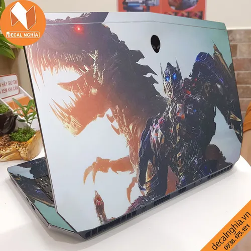 Aluminum Skin dán Laptop Alienware 13R2
