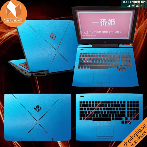 Skin dán laptop HP Omen T17 2018
