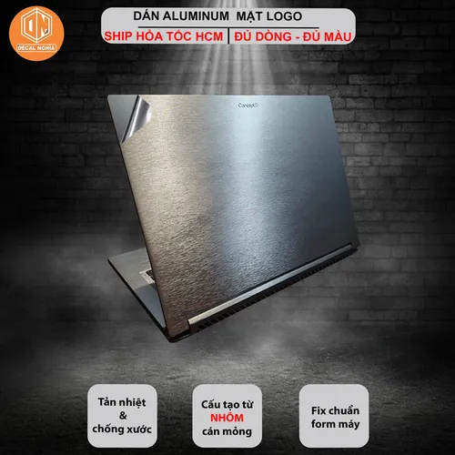 Aluminum skin dán laptop Acer ConceptD (N20C9)