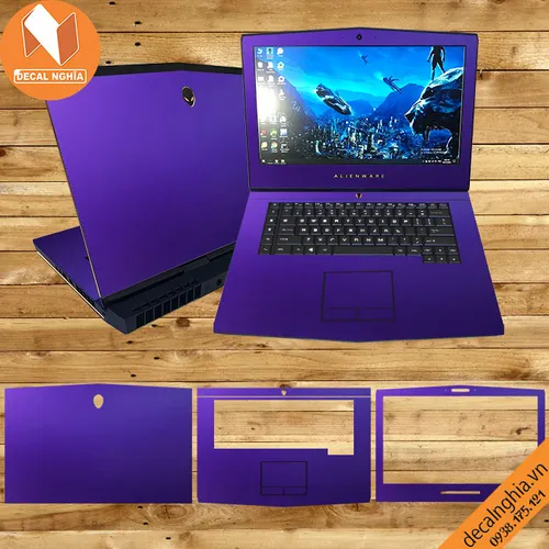 Aluminum dán Laptop Alienware 15R4