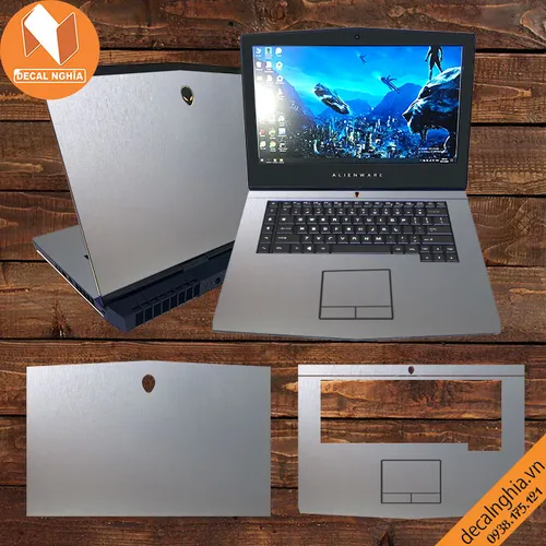 Aluminum dán Laptop Alienware 15R4