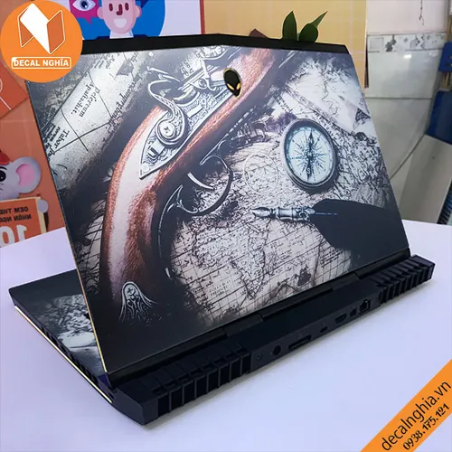 Aluminum Skin dán Laptop Alienware 15R4
