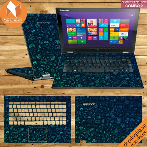 Skin dán laptop Lenovo Yoga 2