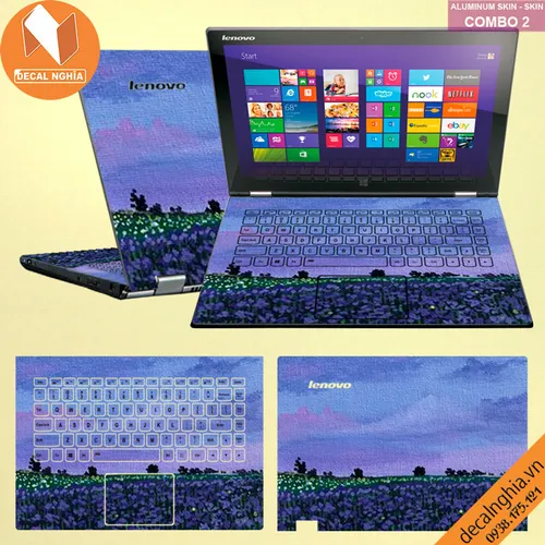 Skin dán laptop Lenovo Yoga 2