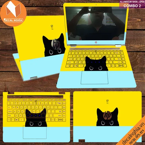 Skin dán laptop HP Pavilion X360 14-baxxxTU