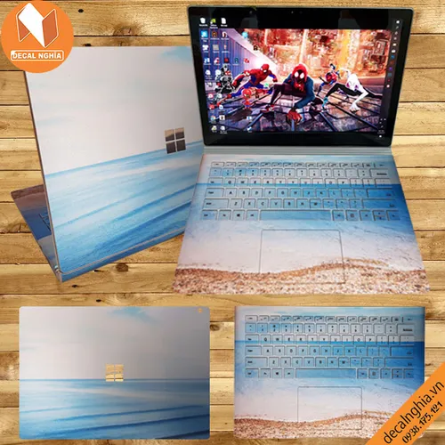 Aluminum skin dán Surface Book 3 15 inch