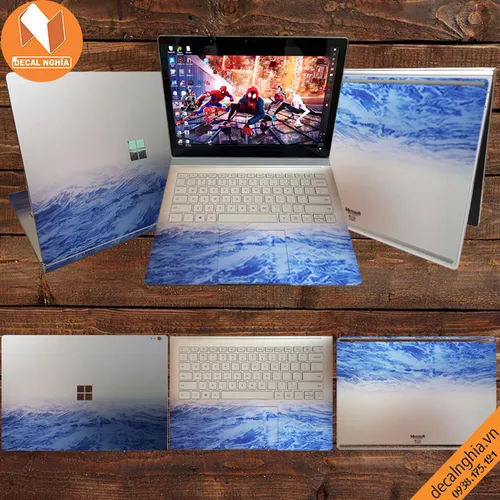 Aluminum skin dán Surface Book 3 15 inch