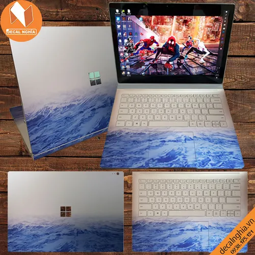 Aluminum skin dán Surface Book 3 15 inch
