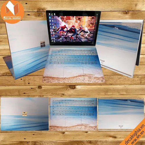 Aluminum skin dán Surface Book 3 15 inch