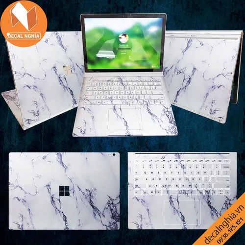 Aluminum skin dán Surface Book 3 15 inch