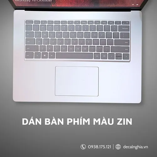 Dán bàn phím Surface Laptop
