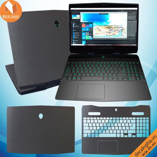 Aluminum dán Laptop Alienware M15R1