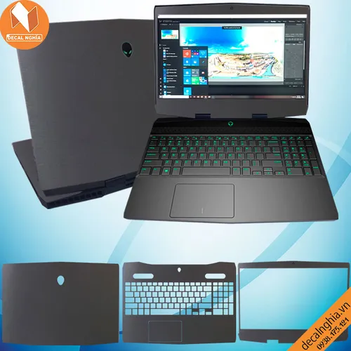 Aluminum dán Laptop Alienware M15R1