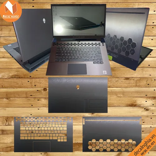 Aluminum dán Laptop Alienware M15R3