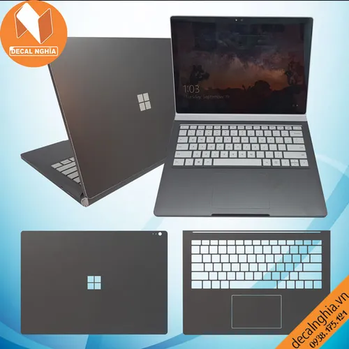 Aluminum dán Surface Book 2 15 inch