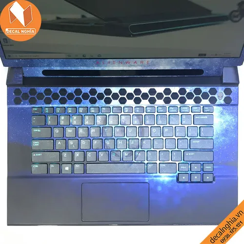 Aluminum Skin dán Laptop Alienware M15R2