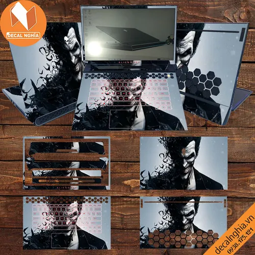 Aluminum Skin dán Laptop Alienware M15R3