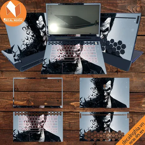 Aluminum Skin dán Laptop Alienware M15R3