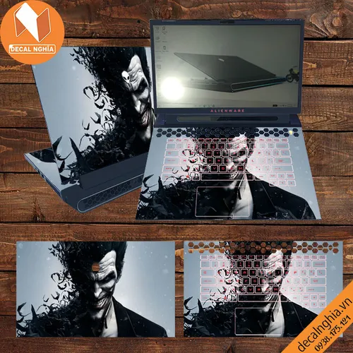 Aluminum Skin dán Laptop Alienware M15R3