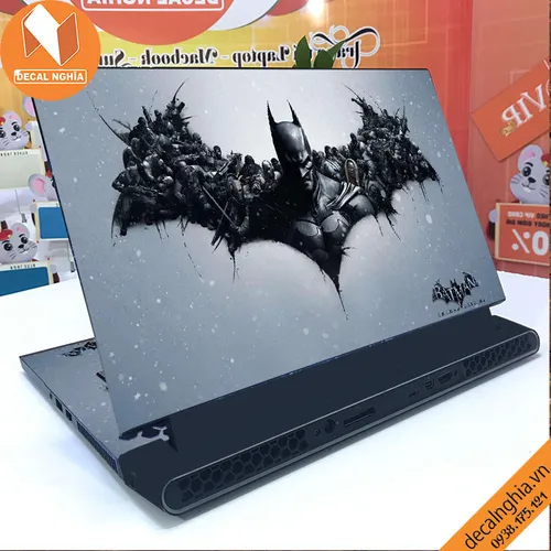 Aluminum Skin dán Laptop Alienware M17R4