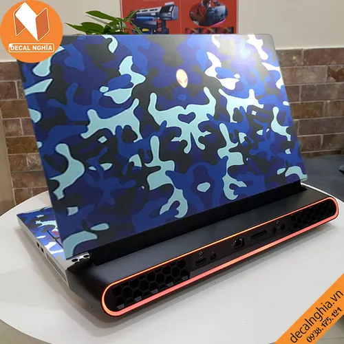 Aluminum Skin dán Laptop Alienware Area 51M R2