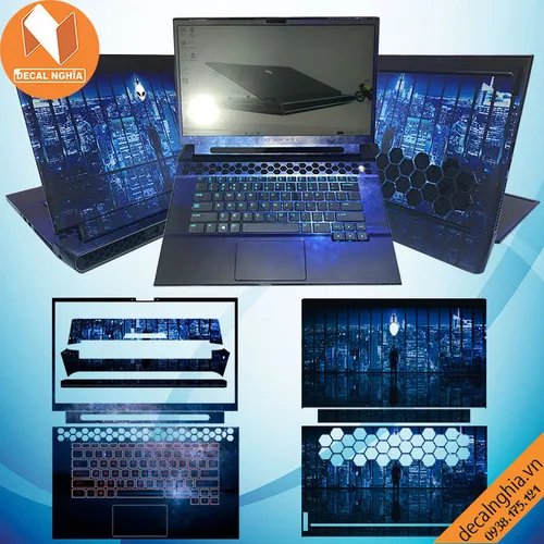 Aluminum Skin dán Laptop Alienware M15R2