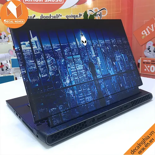 Aluminum Skin dán Laptop Alienware M15R2