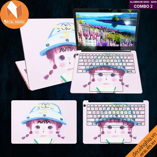 Skin dán laptop AVITA Liber
