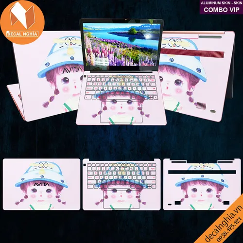 Skin dán laptop AVITA Liber