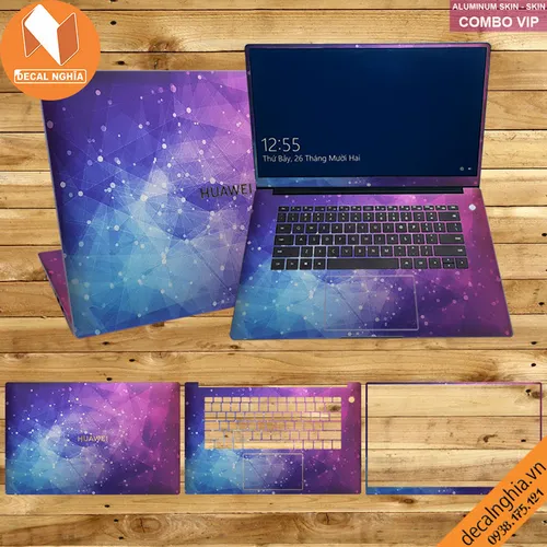 Skin dán laptop Huawei Matebook