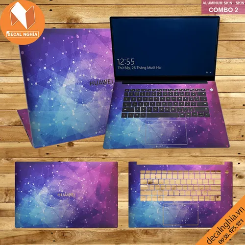 Skin dán laptop Huawei Matebook