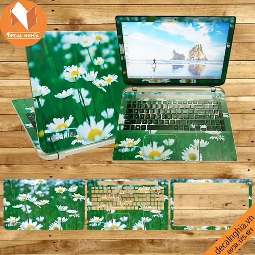 Skin dán laptop Toshiba