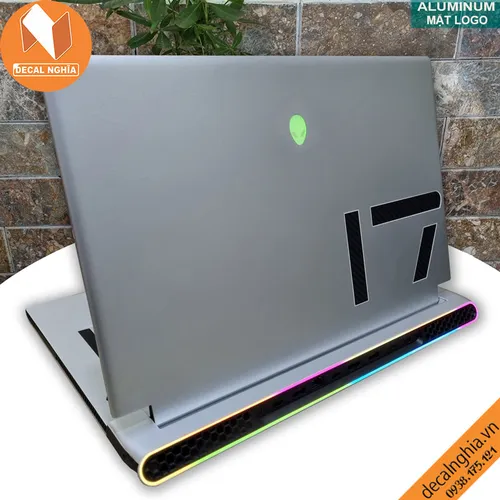 Aluminum dán Laptop Alienware X17R1, X17R2