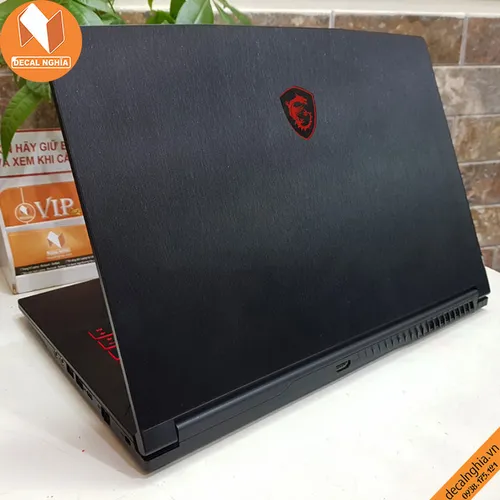 Aluminum dán laptop MSI GF63