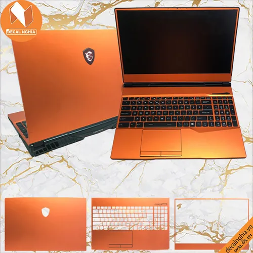 Aluminum dán laptop MSI GL75