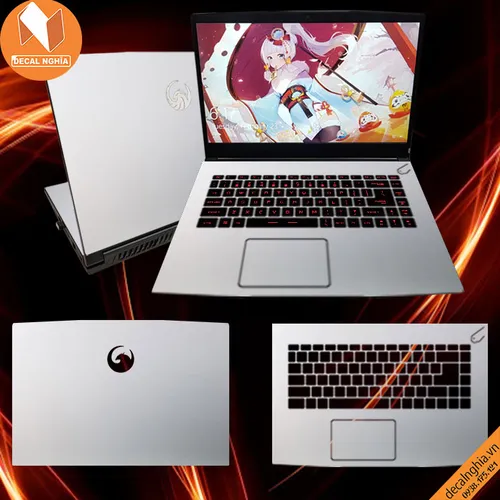Aluminum dán laptop MSI Bravo 15