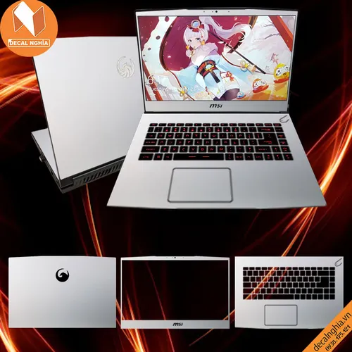 Aluminum dán laptop MSI Bravo 15