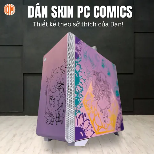 Decal dán PC thiết kế theo yêu cầu