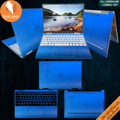 Skin dán laptop Dell XPS 13 7390 2in1