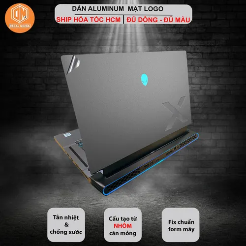 Aluminum dán Laptop Alienware X14R2