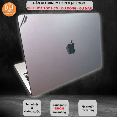 Dán Macbook Air - Siêu bền, tiết kiệm | Chất liệu Nhôm Cán Mỏng (Aluminum)