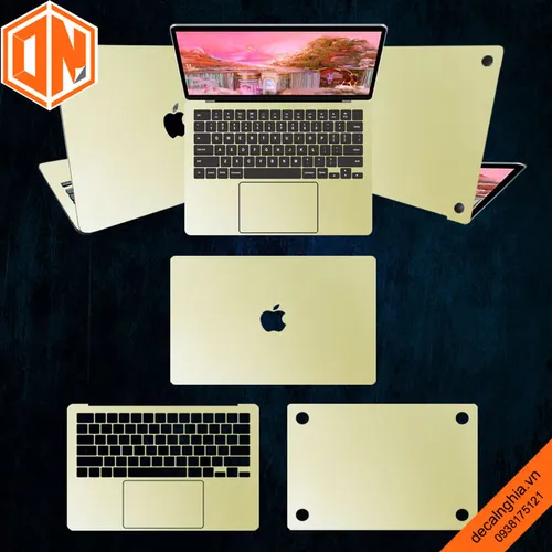 Dán skin Macbook Air M2 2022