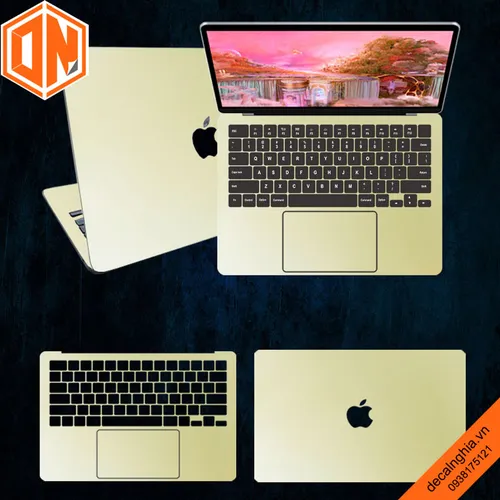 Dán skin Macbook Air M2 2022